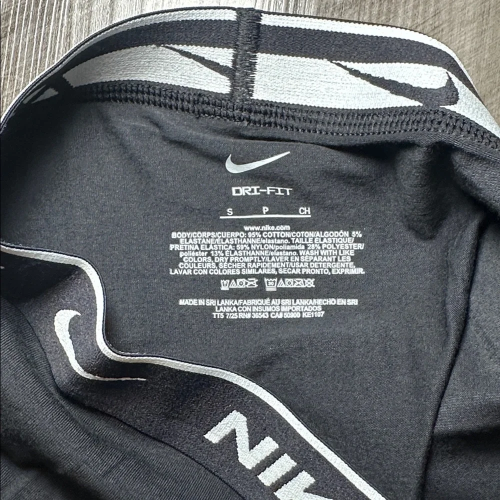 Nike Cotton Stretch Black Boxer Brief - Small